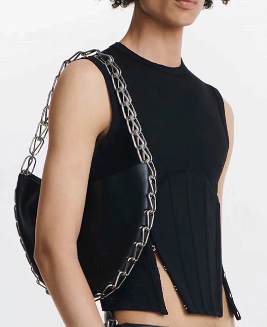 Fashion Plain Crew Neck Sleeveless Slim Fit Tank Top