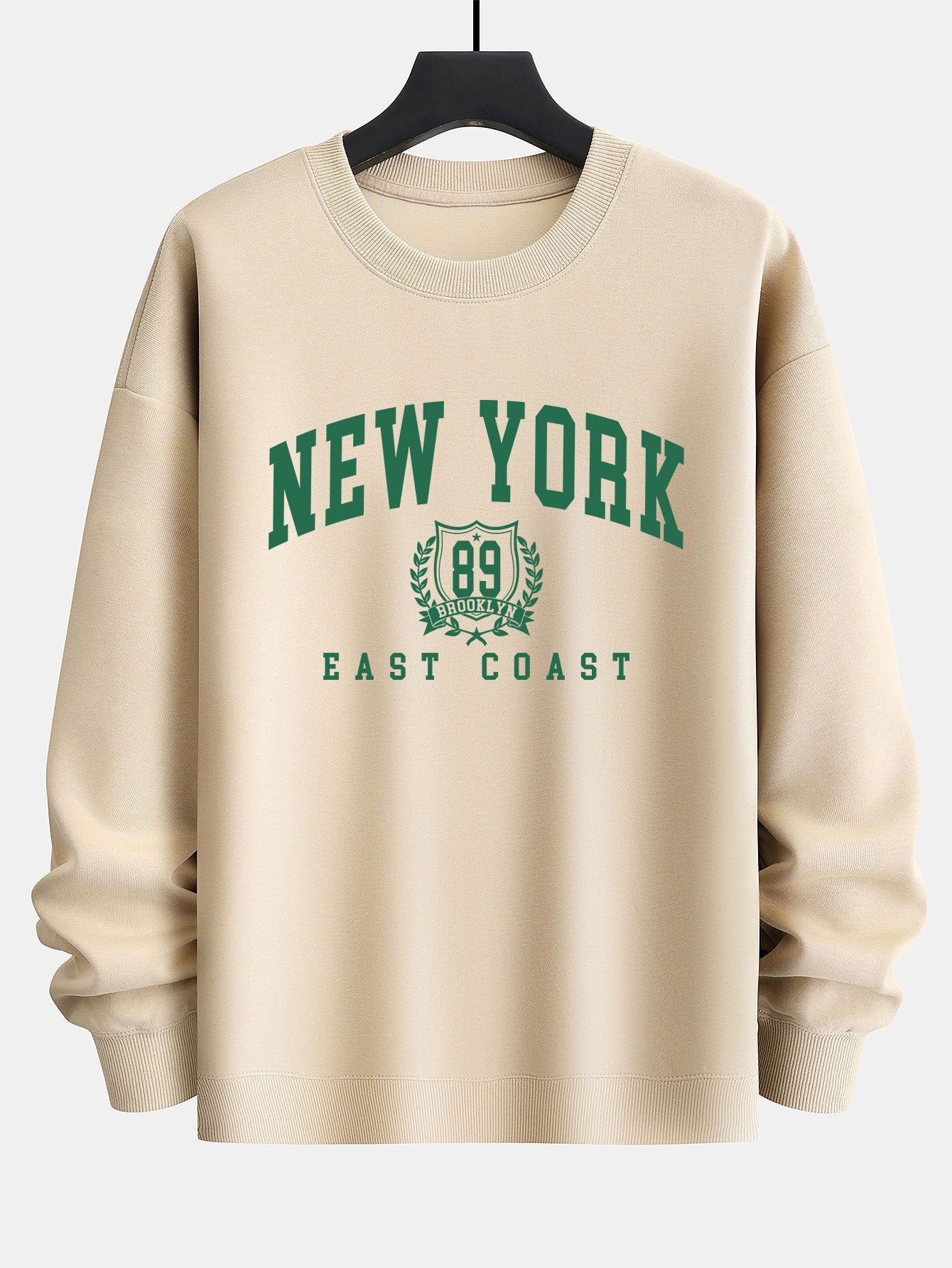 New York Varsity Print Relax Fit Sweatshirt